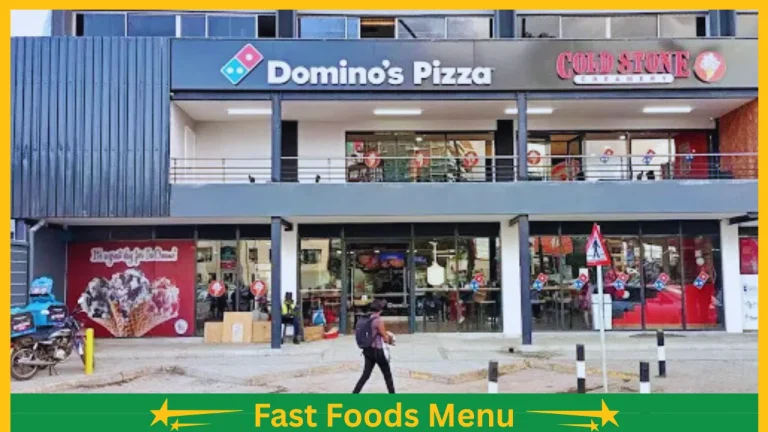 Domino's Pizza Kenya prices and menu