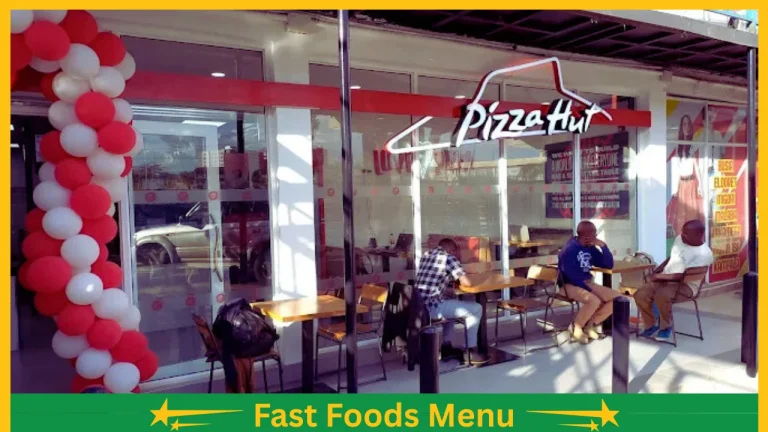 Pizza Hut Menu Prices in Kenya