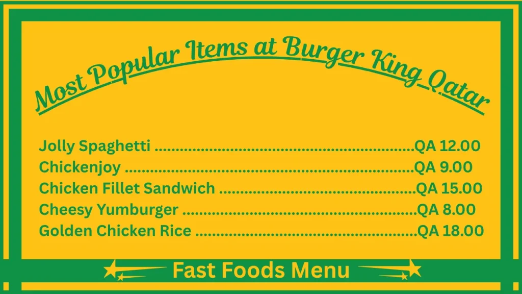 Jollibee Menu Prices Qatar 2 Most Popular Items at Jollibee Menu in Qatar