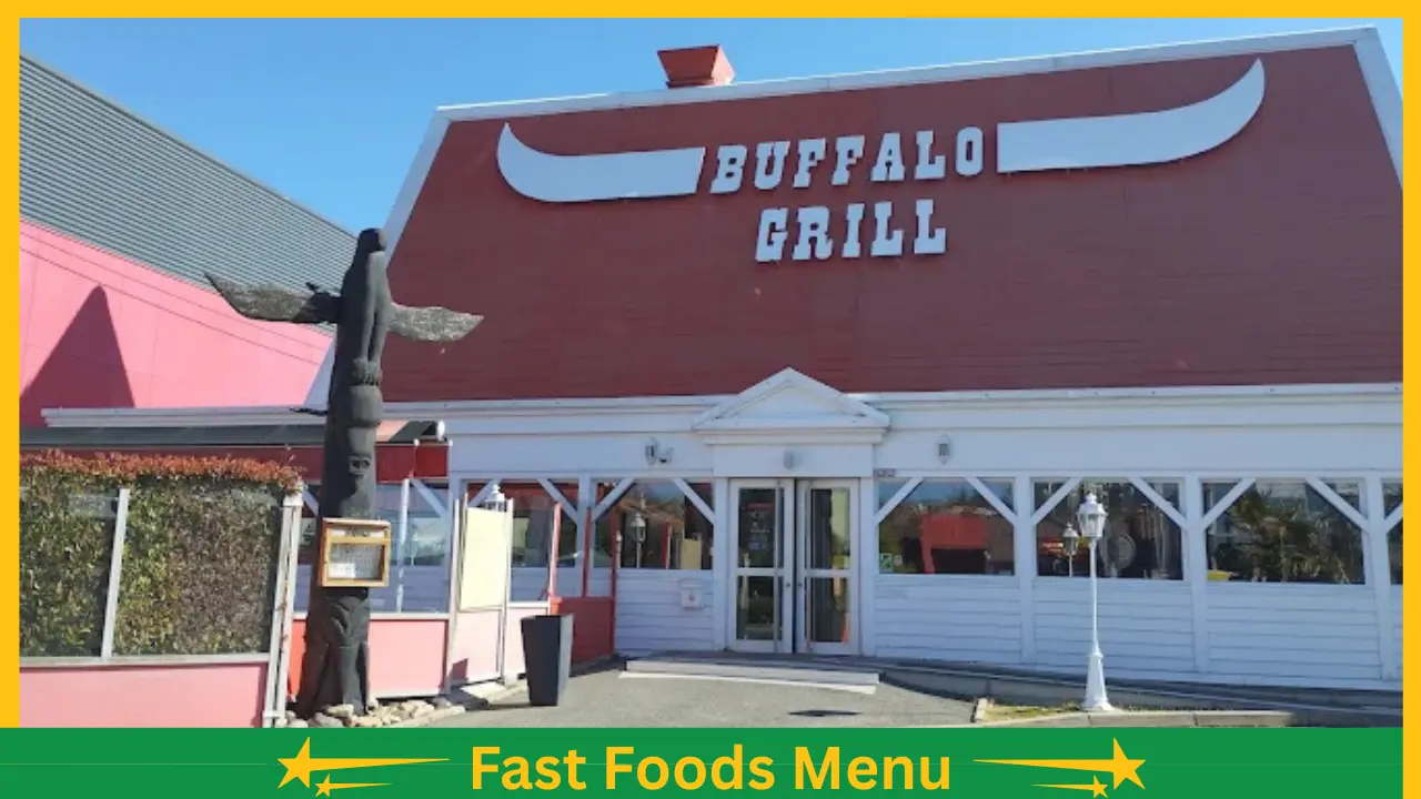Derniers prix Buffalo Grill 2026 | Menu complet en France
