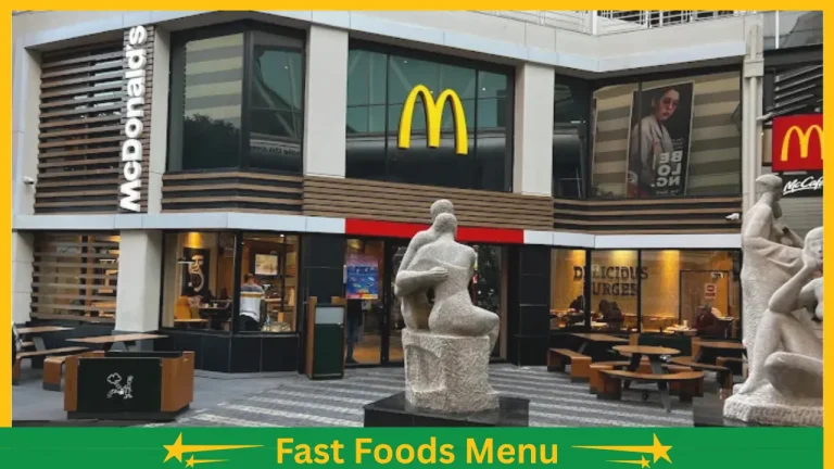 McDonald's South Africa menu and prices