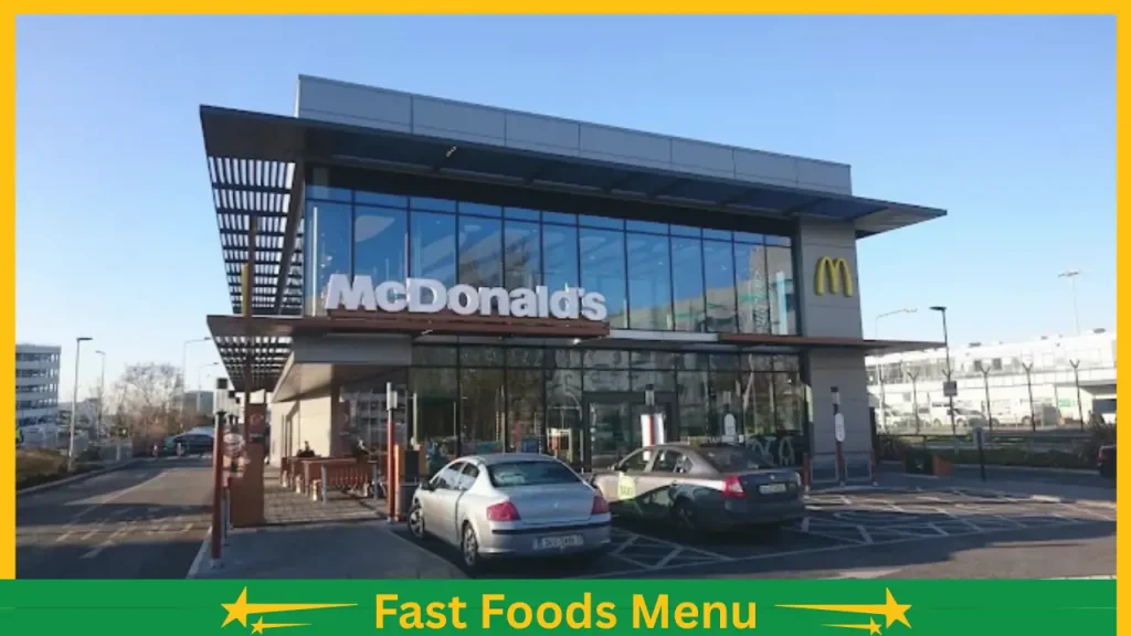 McDonald’s Menu and Prices In Ireland 4 McDonald’s Menu Prices Ireland