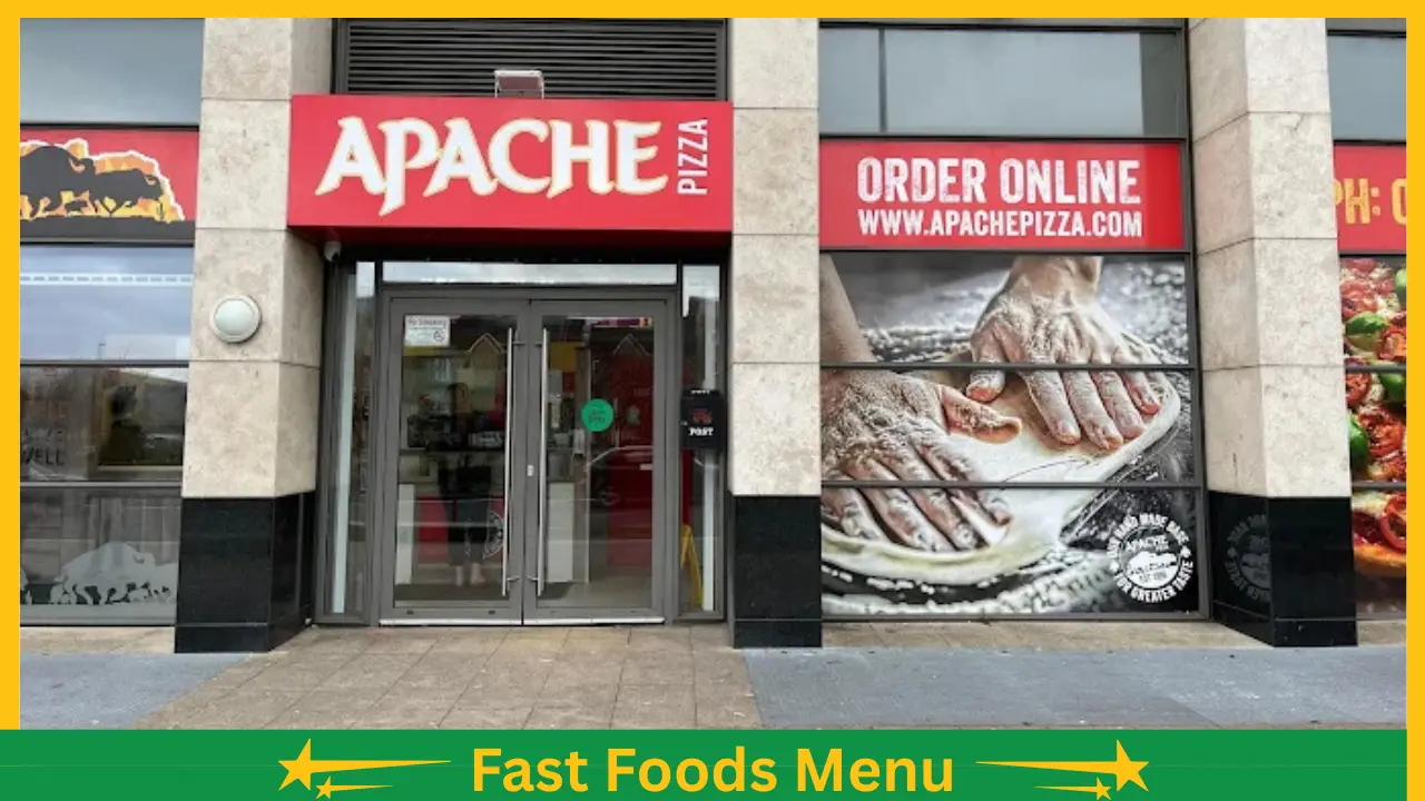 Apache Pizza Menu Prices In Ireland - June 2026