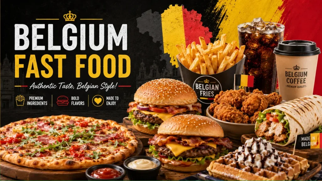 Home 16 Fast Food Menus In Belgium