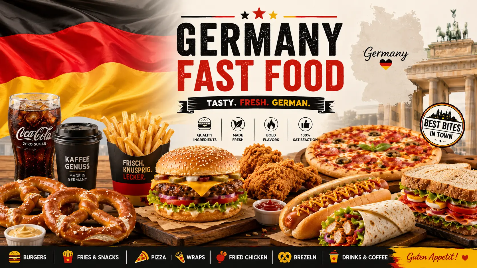 Home 18 Fast Food Menus In Germany