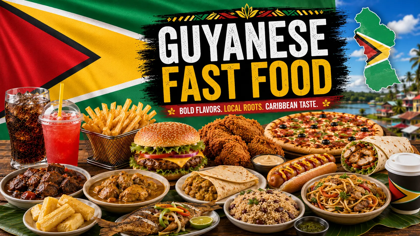 Home 25 Guyana Fast Food Menus