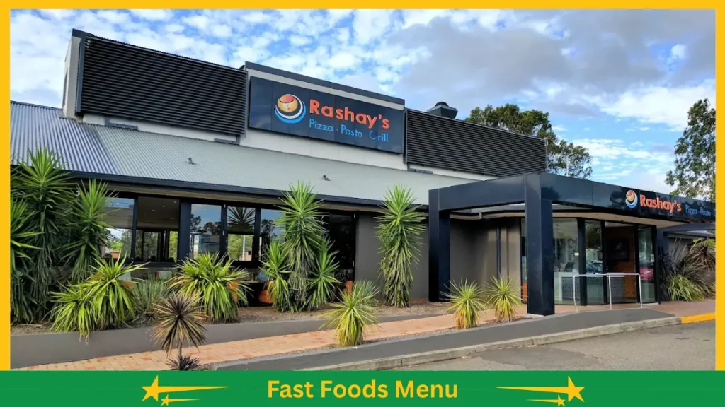 RASHAYS Menu Prices in Australia 4 RASHAYS Menu and Prices in Australia