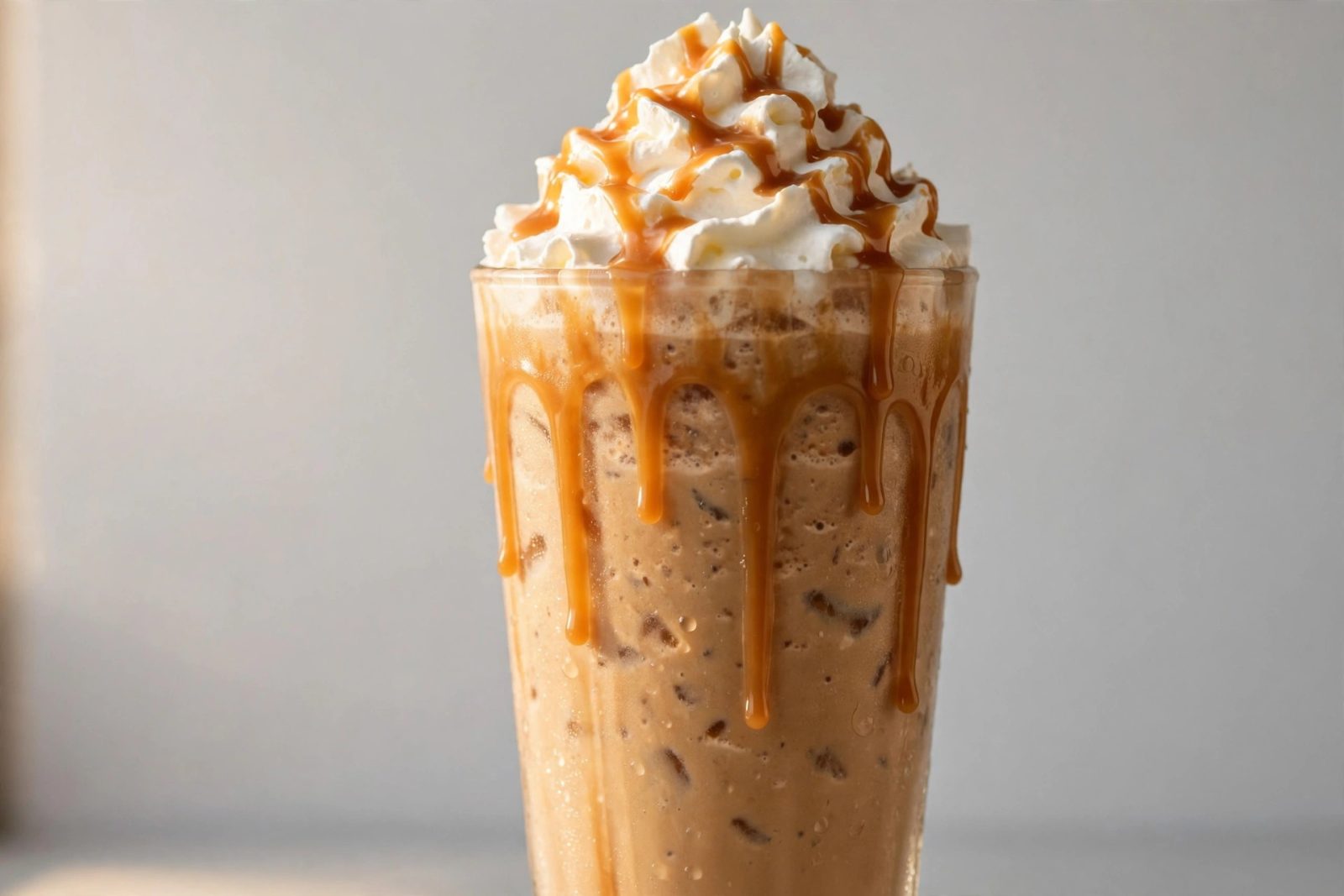 Menú y precios de Starbucks en México 3 Signature caramel frappuccino con crema batida en Starbucks México